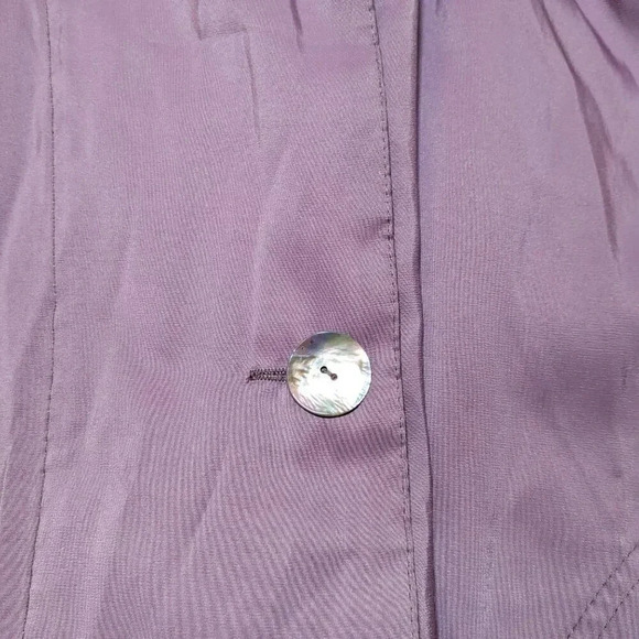 NEW Mycra Pac Purple Donatella Hooded Reversible Rain Coat Small Medium - Picture 6 of 11